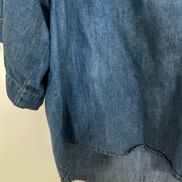 Frame Cotton Linen Cropped Shirt - Picture 8 of 15